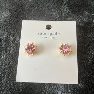 Pink Kate spade earrings